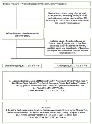 Periodic Limb Movements Syndrome in Patients With Cerebral Small Vessel Disease: Protocol for a Prospective Observational Study